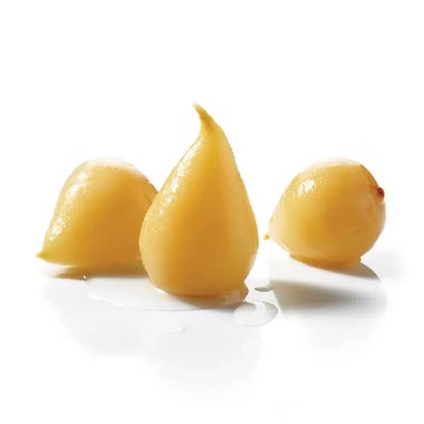 mini pear in syrup